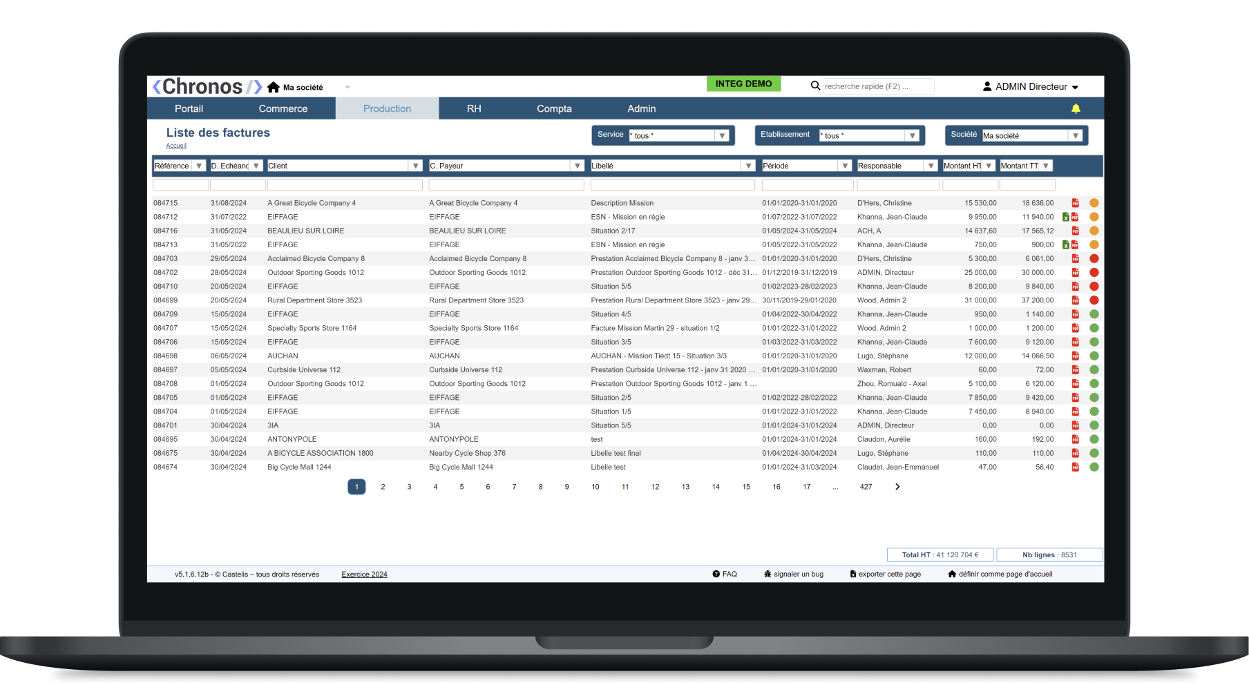 fonctionnalités idéales pour les comptables de l'intégration Chronos x Pennylane